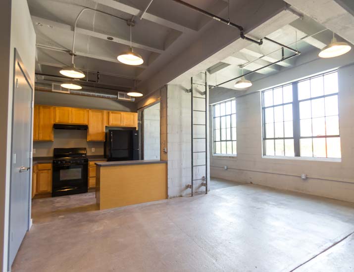 Living Room and Kitchen